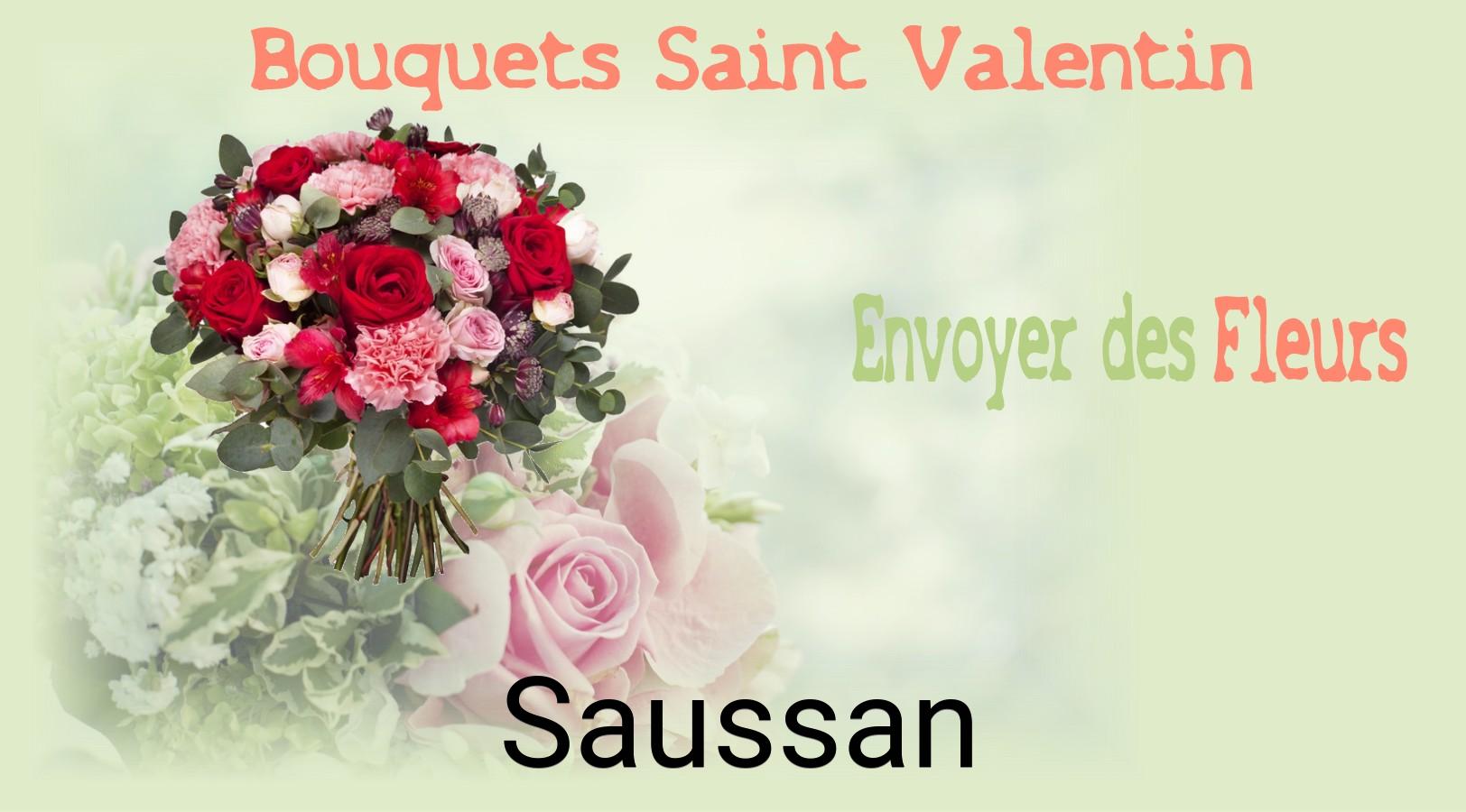 Roses de Saint-Valentin livrées à Saussan